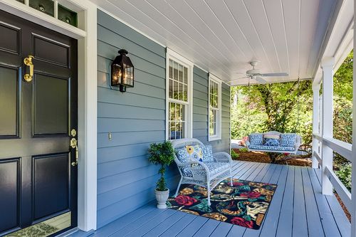 BOENLE Area Rug Large Area Rugs for Living Room Non-Slip Washable Carpet Skull Snake Rose Dice Thick Rectangular Mat for Indoor Bedroom Dining Office-63 x 48 Inch in Light Blue Patio