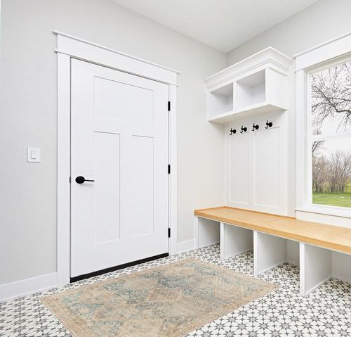 Becki Owens x Surya Marlene Area Rug, 3'11" x 5'7", Light Green/Beige in White Modern Entryway