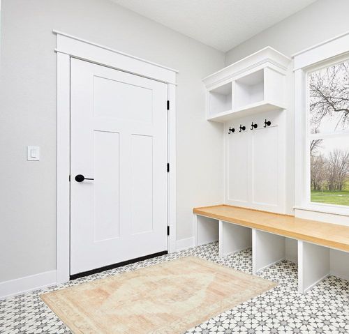 Becki Owens x Surya Luca Medallion Area Rug, 3'11" x 5'7", Dusty Pink in White Modern Entryway