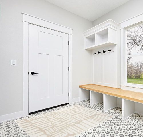 Abani Nuevo Collection Area Rug - Neutral Beige/Cream Abstract Design - 4'x6' - Easy to Clean - Durable for Kids & Pets - Non-Shedding - Medium Pile - Soft Feel - for Living Room, Bedroom & Office in White Modern Entryway