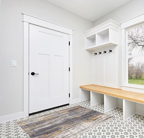 Abani Rugs Grey & Yellow Painted Pattern Area Rug Bold Rugged Contemporary Modern Style Accent, Laguna Collection | Turkish Made Superior Comfort & Construction | Stain Shed Resistant 4' x 6' in White Modern Entryway