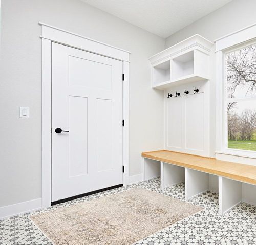 Mark&Day Area Rugs, 4x6 Geelbroek Traditional Tan/Ivory Area Rug, Beige Grey Black Carpet for Living Room, Bedroom or Kitchen (4'3" x 5'7") in White Modern Entryway