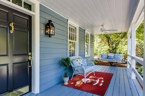 ALAZA Christmas Santa Claus with Gift Red Firework Area Rug for Living Room Bedroom 6'x4' in Light Blue Patio