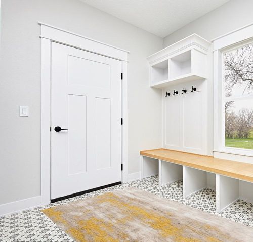 Alban Abstract Shag Gold/Beige Indoor Area Rug 17 Stories Rug Size: Rectangle 5' x 8' in White Modern Entryway