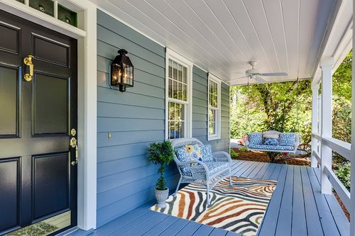 Abani Colorful Contemporary Zebra Print Area Rug Rugs - Multicolor Non-Shed 4' x 6' Animal Pattern Blue & Brown Indoor/Outdoor Rug in Light Blue Patio