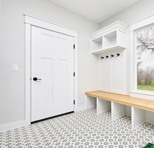 Outdoor Rug Carpet Indoor Area-Rug Merry Christmas Tree Winter Snow Green Black Buffalo Plaid Washable High Traffic Bedroom Kitchen Mat Backyard Patio Porch Rug, 5 X 8 in White Modern Entryway