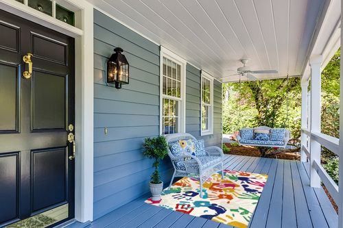 STARUIA Handprints and Footprints Kids Rug Play Carpet,4 x 6 ft Washable Colorful Area Rug for Nursery Room,Ultra Soft Non-Slip Indoor Play Mat for Bedroom Playroom Classroom in Light Blue Patio