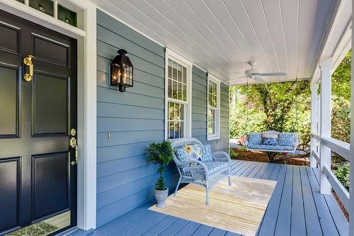 FINOREN Minimalist Area Rug,Art Line Soft Non-Slip Rug for Bedroom Living Room Hallway Dining Room Home Entrance,Washable Low Pile Floor Decor,Child Pet Friendly,Gray-Gold,4x6 Feet in Light Blue Patio