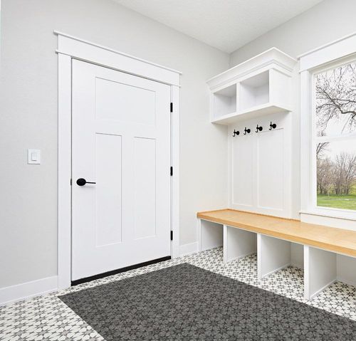 tchdio Grey Shag Rug - High Pile Area Rug for Bedroom & Sound Absorption - Soft & Thick Grey Area Rug 5x8 Feet - Solid Shag Carpet & Gray Rug 5x8 in White Modern Entryway