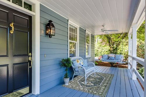 Rofee Living Boho Area Rug 4x6 Washable Olive Green and Blue Vintage Distressed Accent Floor Carpet for Living Room Bedroom in Light Blue Patio