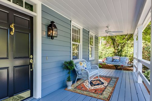 Lahome Boho Rugs for Living Room - 4x6 Area Rug Machine Washable Bedroom Rugs Non-Slip Low-Pile Entryway Rug Throw Oriental Distressed Kitchen Rugs Indoor Floor Carpet for Dining Room Bathroom Office in Light Blue Patio