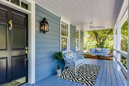 Lahome Area Rug 4x6 Rug Washable Rugs for Living Room Black and White Rugs for Bedroom, Moroccan Boho Trellis Non Slip Low Pile Stain Resistant Indoor Printed Floor Carpet for Kitchen Entryway in Light Blue Patio