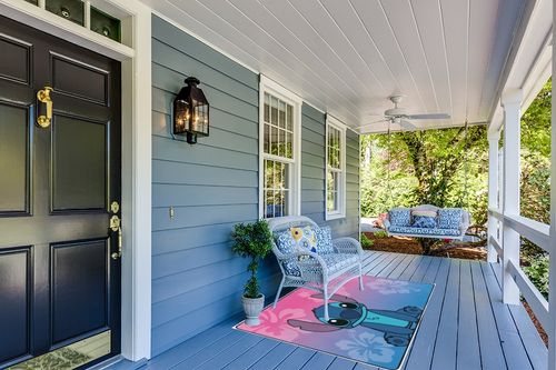 KLGB Large Anime Rug Little Blue Monster Rug for Stitch, Non-Slip Bathroom Rugs, Kitchen Rugs Velvet Carpet Floor Mat Rugs for Bedroom (Little Blue Monster 4, 36"x24") in Light Blue Patio