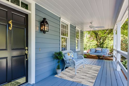 nuLOOM Lorene High-Low Geometric Indoor/Outdoor Area Rug, 4x6, Light Grey in Light Blue Patio