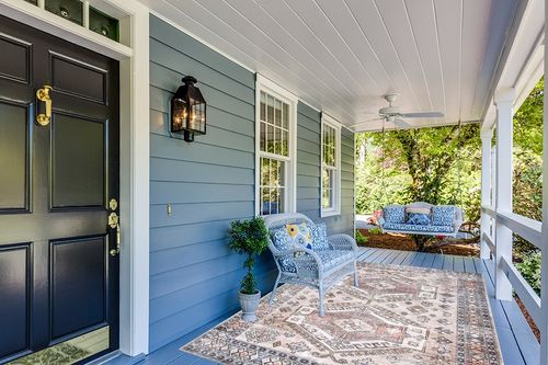 nuLOOM Mae Tribal Motif Machine Washable Area Rug in Light Blue Patio