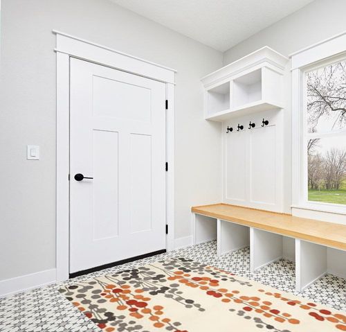 SAFAVIEH Soho Collection 5' x 8' Beige / Orange SOH338B Handmade Premium Wool & Viscose Area Rug in White Modern Entryway