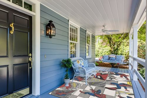6'x9' | Washable Spiderman Area Rugs | Marvel Rug Collection | Stain-Resistant ... in Light Blue Patio