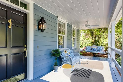 Abani Rugs Cream and Gray 6 ft. X 9 ft. Mid-Century Rug with Circles and Lines. Neutral Tones of Cream, Gray and a pop of Yellow. Minimalistic Design Turkish Stain Resistant Area Rug. in Light Blue Patio