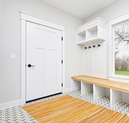 SAFAVIEH Rag Rug Collection Area Rug - 5' x 8', Yellow & Multi, Handmade Boho Stripe Cotton, Ideal for High Traffic Areas in Living Room, Bedroom (RAR130H) in White Modern Entryway