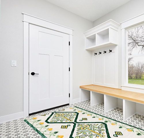 SAFAVIEH Aspen Collection Area Rug - 5' x 8', Ivory & Yellow, Handmade Moroccan Boho Tribal Wool, Ideal for High Traffic Areas in Living Room, Bedroom (APN703C) in White Modern Entryway