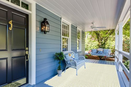 ITSOFT Non Slip Area Rug Pad Carpet Underlay Mat on Hard Floor Runner Extra Strong Grip, 6 x 9 Feet in Light Blue Patio