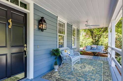 SUPERIOR Washable Indoor Large Area Rug, Home Floor Decor for Kitchen, Office, Bedroom, Living/Dining Room, Entryway, Farmhouse, Unique Space, Damask Medallion Pattern, Jay Collection, 6' x 9' in Light Blue Patio