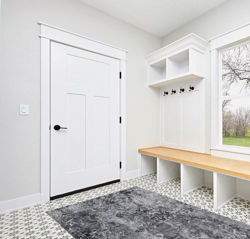 Area Rug Living Room Rugs: 5x7 Indoor Abstract Soft Fluffy Pile Large Carpet with Low Shaggy for Bedroom Dining Room Home Office Decor Under Kitchen Table Washable - Retro Gray in White Modern Entryway