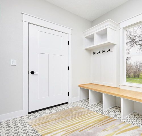 FINOREN Modern Area Rug,Line Swoosh Soft Non-Slip Rug for Bedroom Living Room Hallway Dining Room Office Dorm Room,Washable Low Pile Floor Decor,Child Pet Friendly,Grey Gold,5x7 Feet in White Modern Entryway