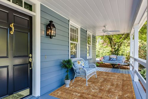 LIMON HOME Fall Area Rug,Autumn Fall Decor for Home,Thick Orange Rug for 6x9 Living Room,Machine Washable Area Rug for Badroom,Faux Wool Exceedingly Soft Yellow Floral Vintage Indoor Carpet 6 by 9 in Light Blue Patio