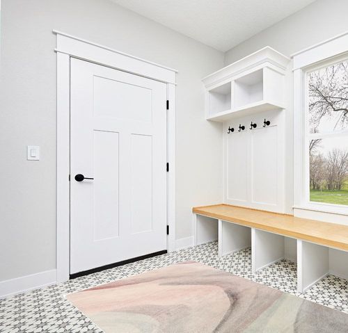 Cinknots Rug Area Rug Imitation Cashmere Carpet Modern Rugs for Living Room Bedroom Corridor Carpet Soft Non-Slip Rug Indoor Carpet Washable Abstract Carpet (Grey/Pink, 5' 3" x 6' 6") in White Modern Entryway