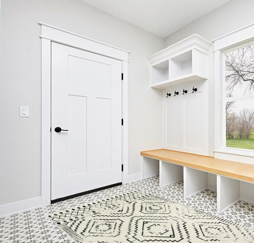 Wonnitar Moroccan Washable Rugs 5x7,Large White Tribal Area Rug for Living Room,Non-Shedding Soft Bedroom Accent Throw Mat,Geometric Non-Slip Floor Carpet for Dining Table Entry Office in White Modern Entryway