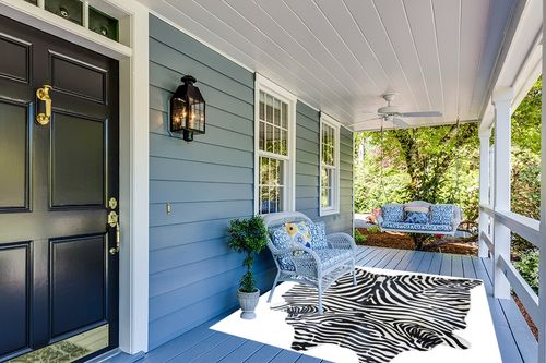 Sunshine Cowhides Genuine Safari Zebra Print Cowhide Rug - Luxurious Cow Rug for Bedroom, Living Room, and Home Decor Enthusiasts - Masterpiece of Style and Functionality - 6x7ft (180x210cm) in Light Blue Patio