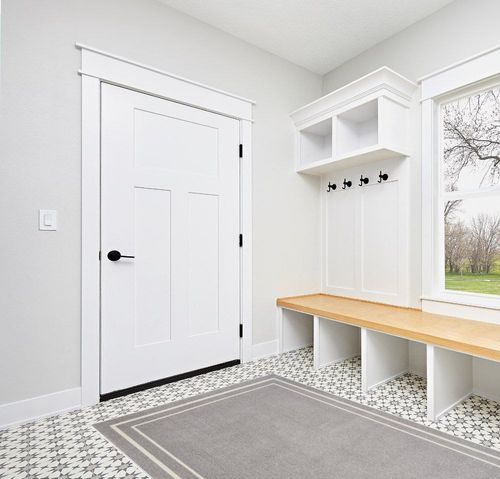 Nourison Essentials Indoor/Outdoor Grey/Ivory 5' x 7' Area -Rug, Easy -Cleaning, Non Shedding, Bed Room, Living Room, Dining Room, Backyard, Deck, Patio (5x7) in White Modern Entryway