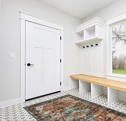 Moynesa Ultra-Thin Washable Vintage Area Rug - 5x7 Large Boho Non-Slip Rug for Bedroom Living Room Oriental Medallion Non-Shedding Print Floor Carpet for Dining Room Home, Brick Red/Dull Teal in White Modern Entryway