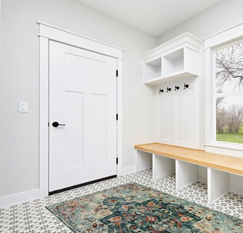 Lahome Boho Medallion Area Rug - 5x7 Large Soft Bedroom Rug Washable Dining Room Rug Printed Living Room Mat, Turkish Vintage Non-Slip Indoor Carpet for Apartment Entry Way Playroom Office, Teal in White Modern Entryway