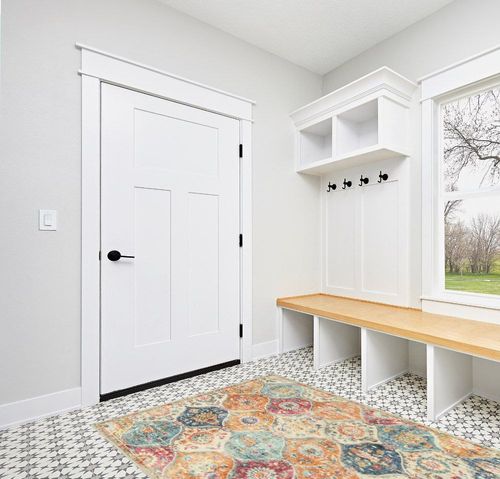 Lahome Moroccan Trellis Area Rug, 5x7 Washable Living Room Rug Indoor Non-Slip, Large Oriental Accent Throw Rug for Kitchen Entryway Bathroom Bedroom Office Carpet (Cream, 5x7ft) in White Modern Entryway