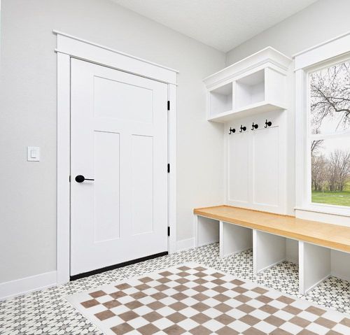 Wonnitar Checkered Washable Area Rug 5x7,Modern Large Rugs for Bedroom,Non-Shedding Soft Living Room Throw Mat,Geometric Checkerboard Floor Carpet for Dorm Bedroom Playroom,Khaki in White Modern Entryway