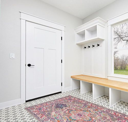 Nourison Passion Bohemian Light Grey/Pink 5'3" x 7'3" Area -Rug, Easy -Cleaning, Non Shedding, Bed Room, Living / Dining Room, Kitchen (5x7) in White Modern Entryway