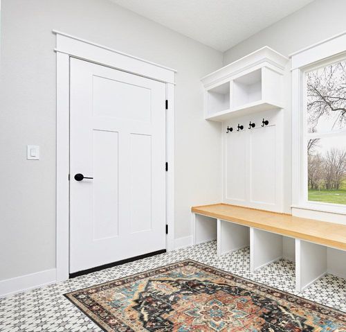 Gertmenian Boho Area Rug, 5x7 Standard Home Decor for Entryway, Bedroom, Living Room, Office, Kitchen Non Slip, Low-Pile, Printed Indoor Accent Rugs Center Medallion, Tiefi Black Multi, 28541 in White Modern Entryway