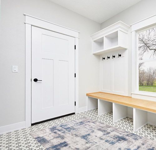 Gertmenian Boho Area Rug, 5x7 Standard Home Decor for Entryway, Bedroom, Living Room, Office, Kitchen Non Slip, Soft, Low-Pile, Printed Indoor Accent Rugs Cenis Blue Gray, 28552 in White Modern Entryway