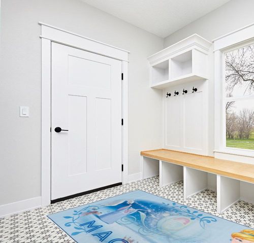Gertmenian Kids Playroom & Game Room Carpet | Disney Princess Cinderella Childrens Rug | Kids Novelty Home Decor, Perfect Area Rug for Girls Playroom, Bedroom | 54x78 Large, Sky Blue, 47262 in White Modern Entryway