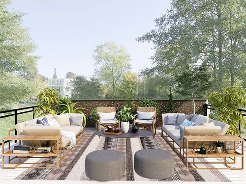 SAFAVIEH Natura Collection Area Rug - 8' x 10', Ivory & Black, Handmade Moroccan Boho Farmhouse Rustic Tassel Wool, Ideal for High Traffic Areas in Living Room, Bedroom (NAT292Z) in Scandinavian Modern Patio