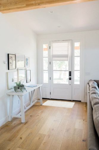nuLOOM Penelope Braided Wool Accent Rug, 2x3, Off-white in White Scandinavian Entryway