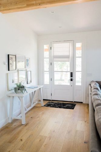 2023 Handmade Collection Cowhide Leather Doetie Mid-Century Modern Rug Cowhide Leather Patchwork Solid Black Rug Cow Skin Rug Home Decor (2X3) in White Scandinavian Entryway