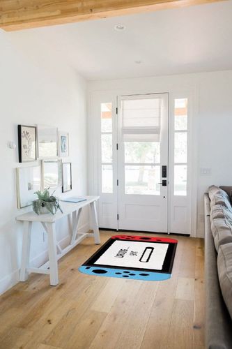 Anime Gaming Rug Anime Carpet Game Kids Rugs for Bedroom Aesthetic Soft Carpet Decorative Rug for Indoor Outdoor 59 * 24in (3) in White Scandinavian Entryway