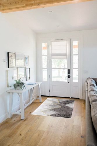 Scceatti Rugs for Living Room 4.5x3 Feet Washable Shaggy Soft Classroom Rug Rugs Large Aesthetic Kitchen Rug Living Room Carpet Geometrically for Bedroom Bedside Carpet Floor Mat for Living Room in White Scandinavian Entryway