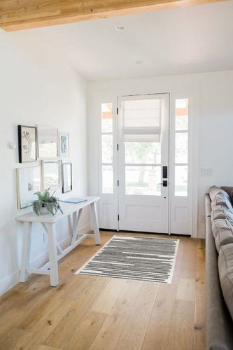 JONATHAN Y MOH207A-3 Khalil Modern Berber Stripe Indoor Farmhouse Area-Rug Bohemian Minimalistic Striped Easy-Cleaning Bedroom Kitchen Living Room Non Shedding, 3 X 5, Cream,Black in White Scandinavian Entryway