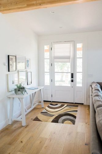Home Dynamix Tribeca Slade Modern Area Rug, Abstract Brown/Gray 39"x55" in White Scandinavian Entryway
