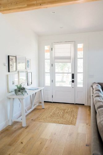 KEMA 3X5 Feet Handwoven Jute Braided Area Rug, Natural Yarn - Rustic Vintage Braided Reversible Rectangular Rug- Eco Friendly Rugs for Bedroom, Kitchen, Living Room, Farmhouse in White Scandinavian Entryway