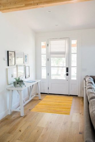 SAFAVIEH Rag Rug Collection Accent Rug - 3' x 5', Yellow & Multi, Handmade Boho Stripe Cotton, Ideal for High Traffic Areas in Entryway, Living Room, Bedroom (RAR130H) in White Scandinavian Entryway